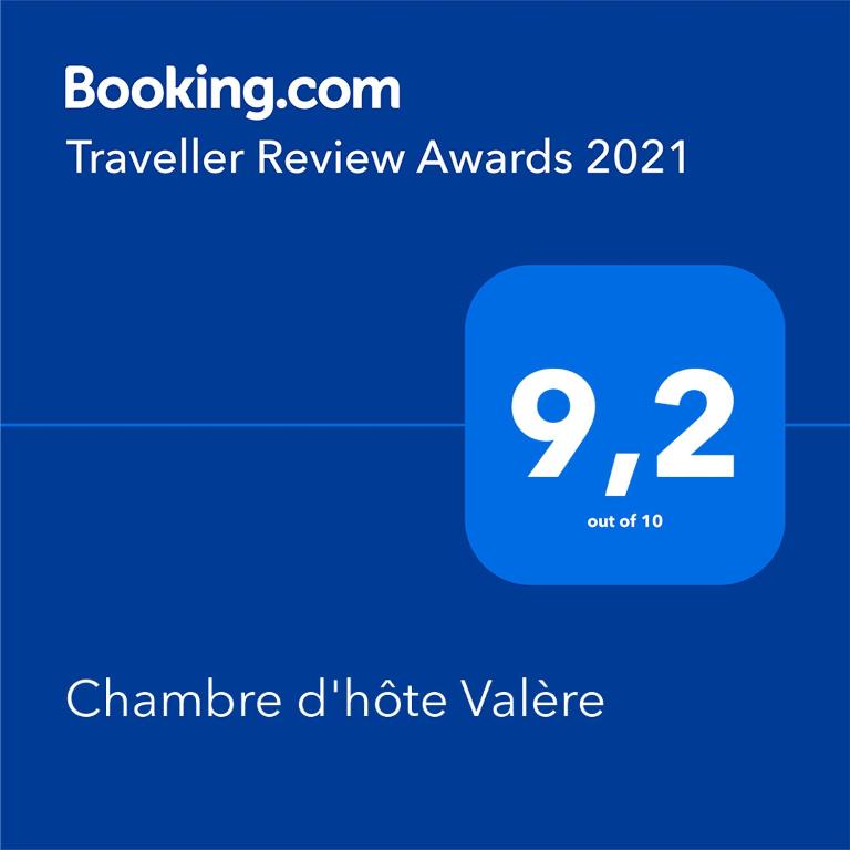 Chambre d'hôte Valère room 1